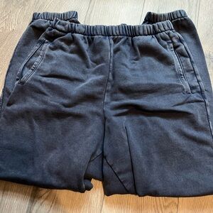 GAP washed blue Fleece Joggers